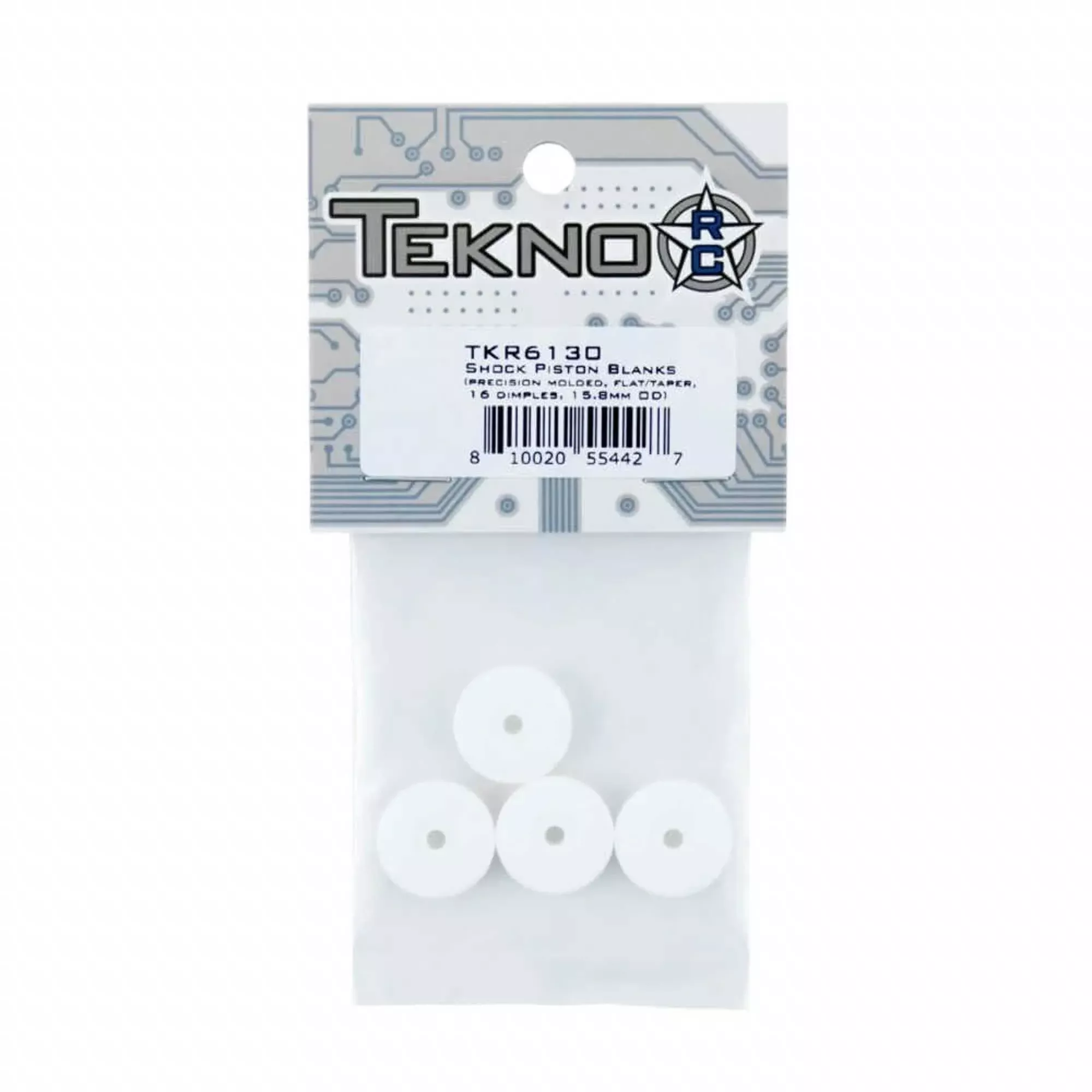15.8mm Shock Piston Blanks with 16 Dimples (TKR6130)