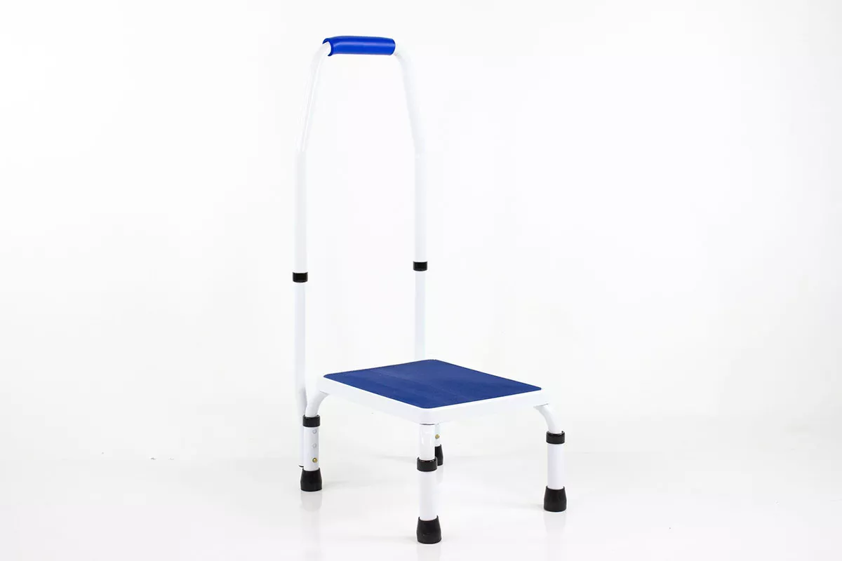 AdjustaStep Step Stool Adjustable Height One Handle