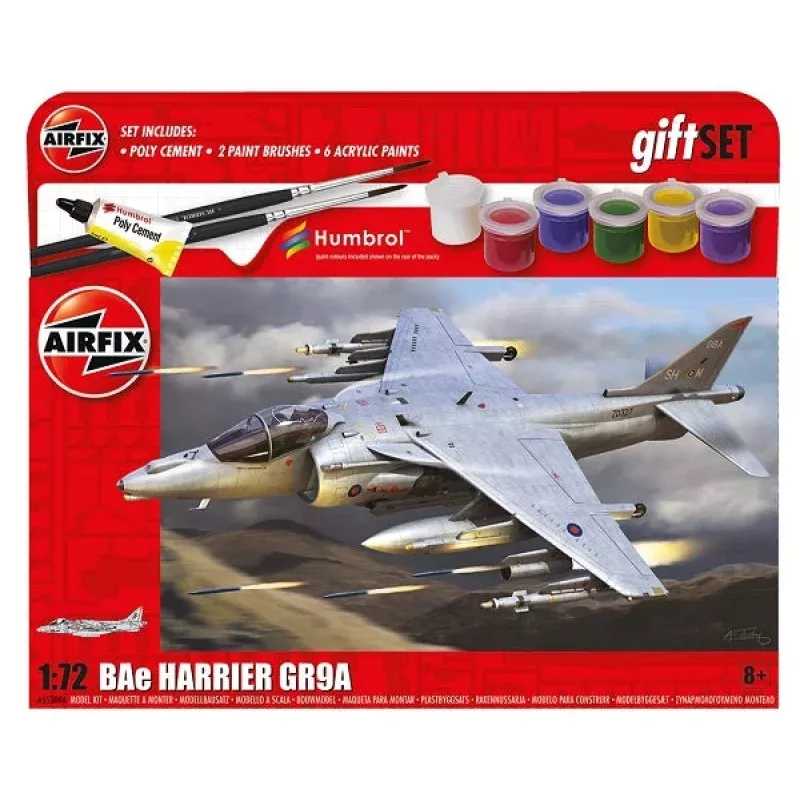 Airfix (A55300A) Gift Set - BAE Harrier GR.9A