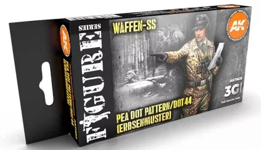 AK Interactive 11623 Figures Series: Waffen SS PEA DOT Pattern/DOT 44 Uniforms 3