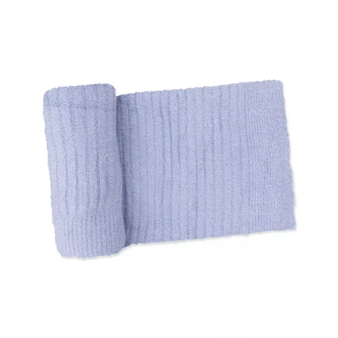 Angel Dear Chenile Dusty Blue Blanket