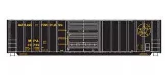 Athearn 1163 N Scale 50' Berwick Boxcar Maryland and Pennsylvania MPA 39795