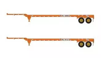 Athearn 24519 HO Scale 45' Container Chassis Yang Ming