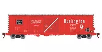 Athearn 89327 HO Scale 50' Combo Door Boxcar Burlington FW&D 5022