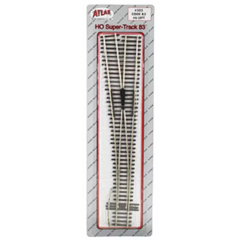 Atlas 505 HO, Code 83, 6, Left Hand Super Switch