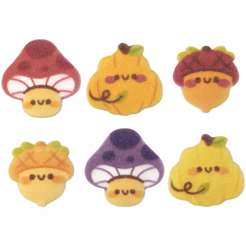 Autumn Friends Pressed Sugars