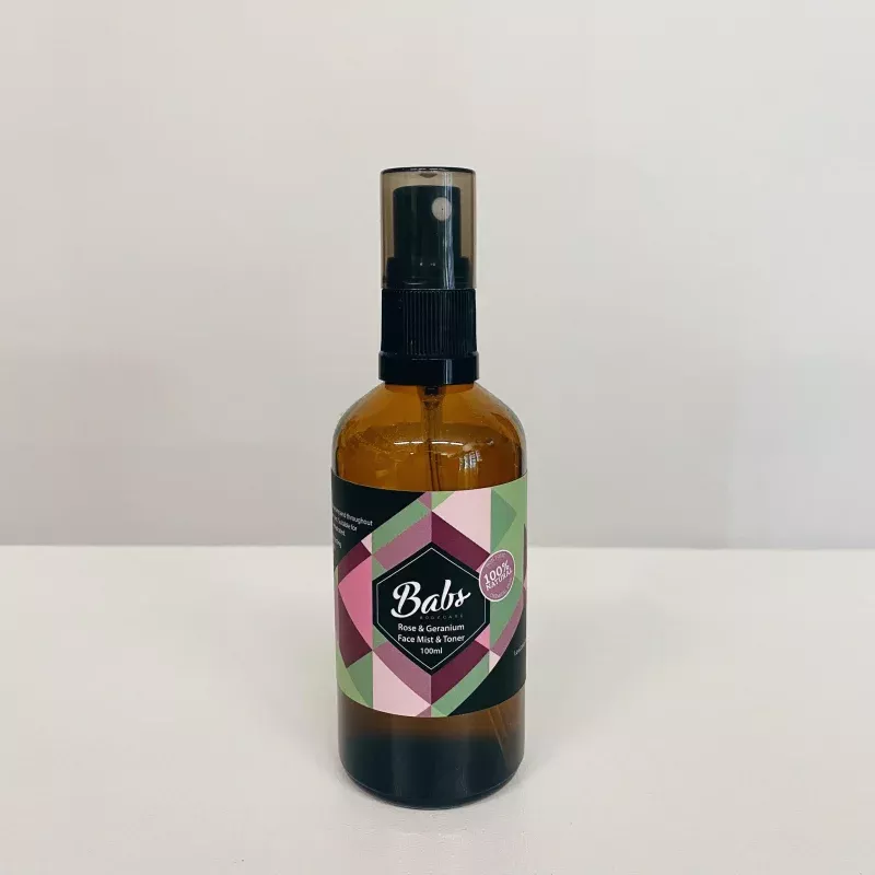 Babs Bodycare Rose & Geranium Face Mist