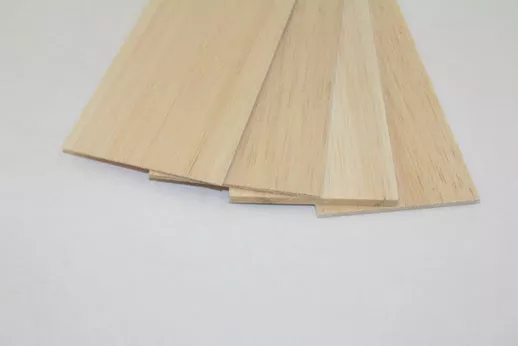 Balsa Sheet 48", Various Widths