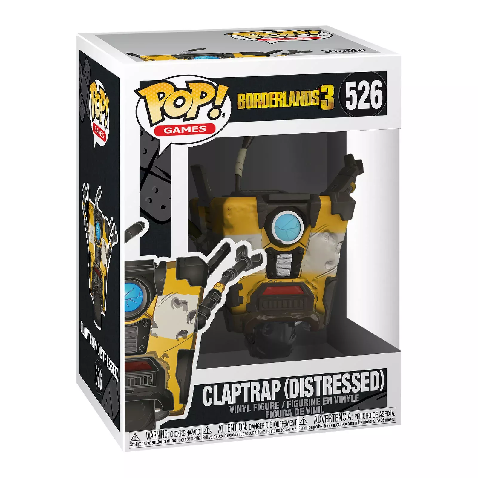 Borderlands - Claptrap Distressed Funko Pop Figure
