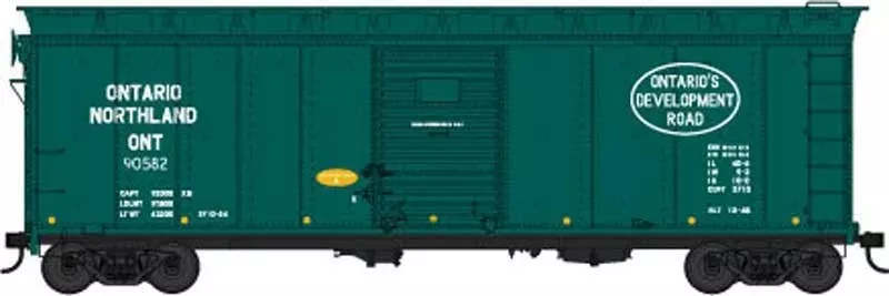 Bowser 42454 HO Scale 40' Boxcar Ontario Northland ONT 90998
