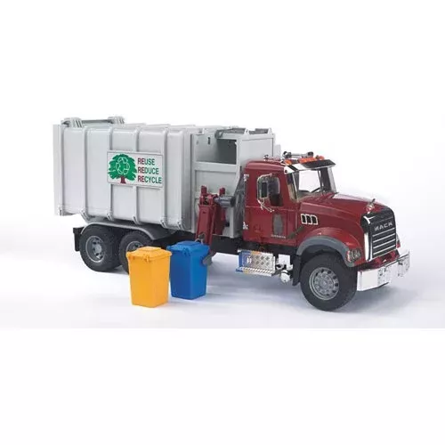 Bruder Mack Granite Side-Loading Garbage Truck
