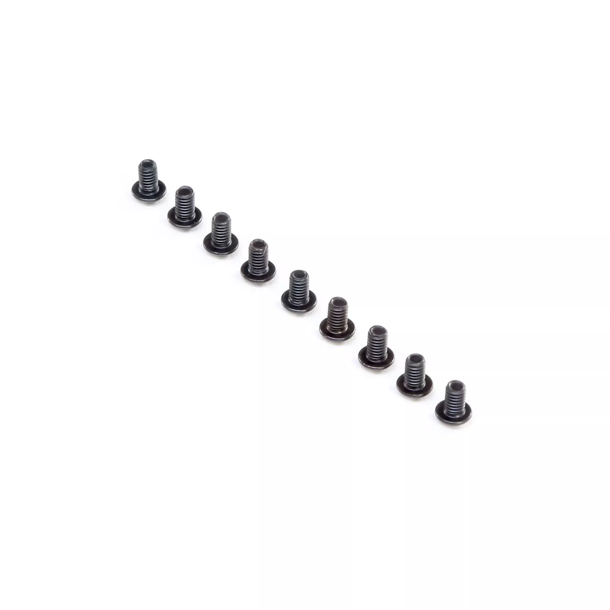 Button Head Screws M2.5x4mm (10 Pack) (TLR245012)