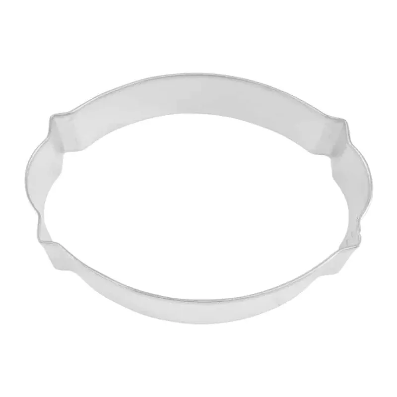 Cameo Plaque Cookie Cutter - 4.25