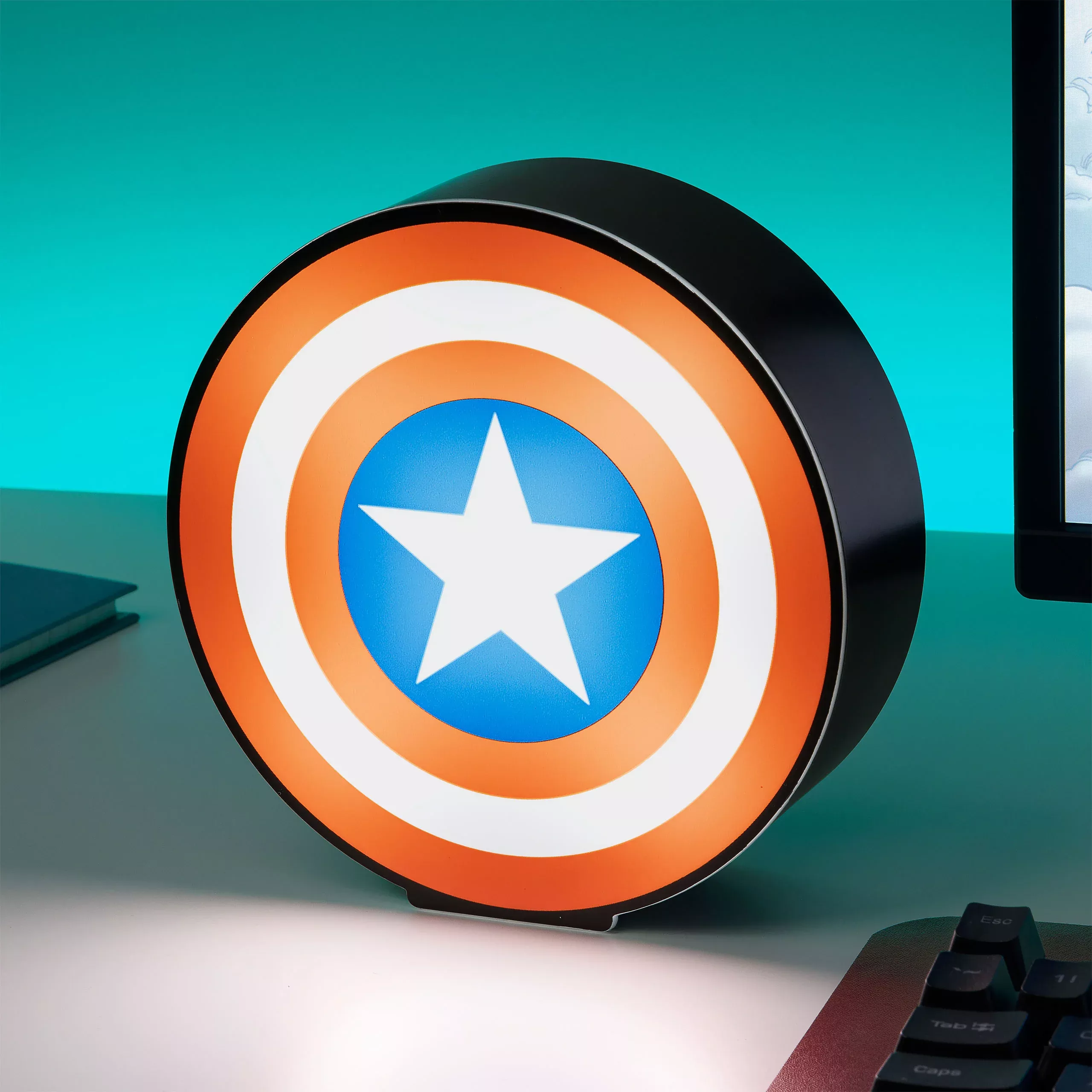Captain America - Shield Table Lamp