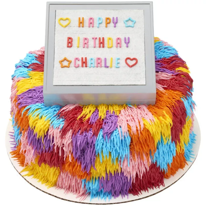 Celebration Letter Board DecoSet Cake Kit