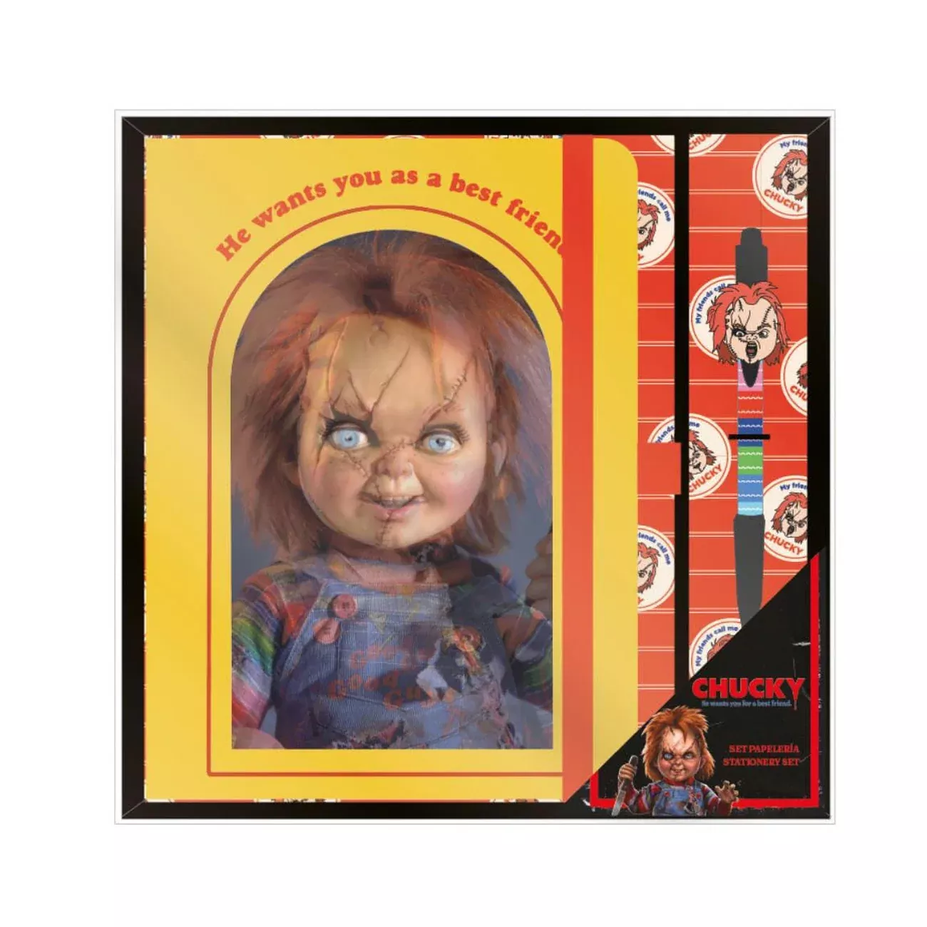Chucky Writing Set