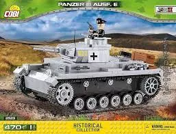 Cobi #2523 Panzer III Ausf.E-470 Pces