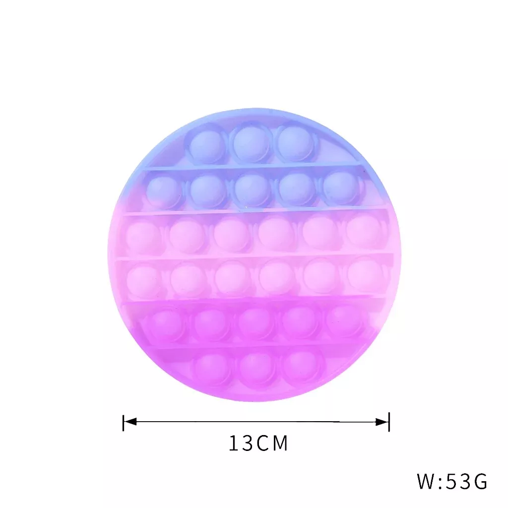 Color Change Circle Press It Pop It
