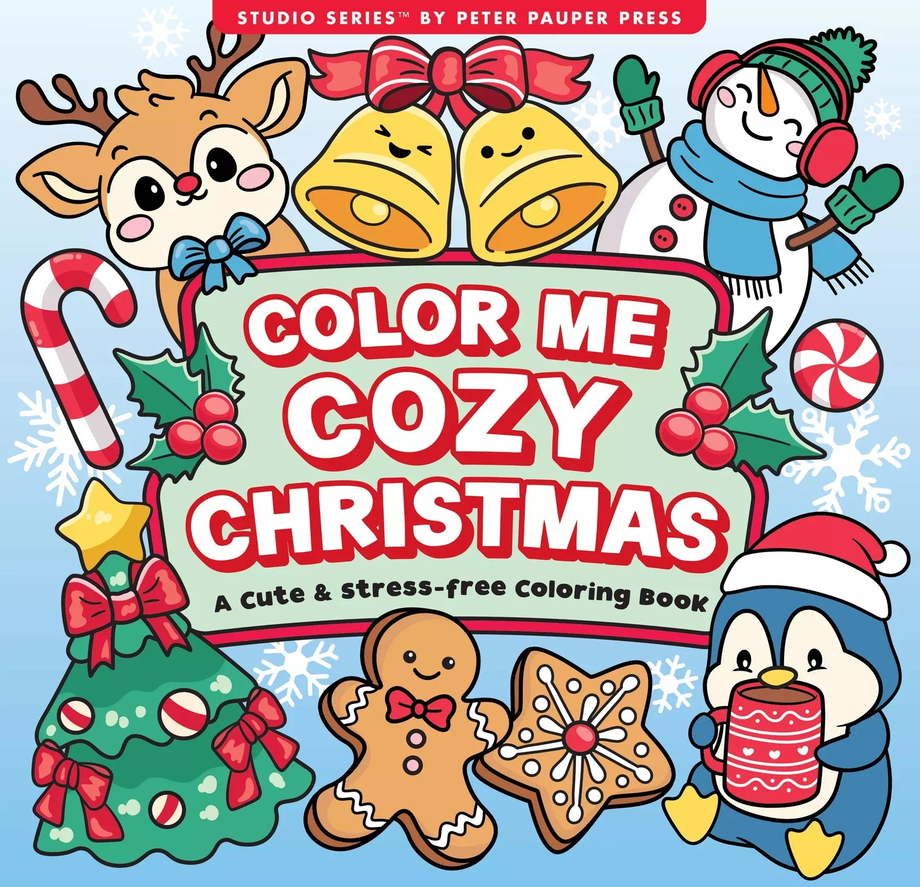 Color Me Cozy Christmas Coloring Book
