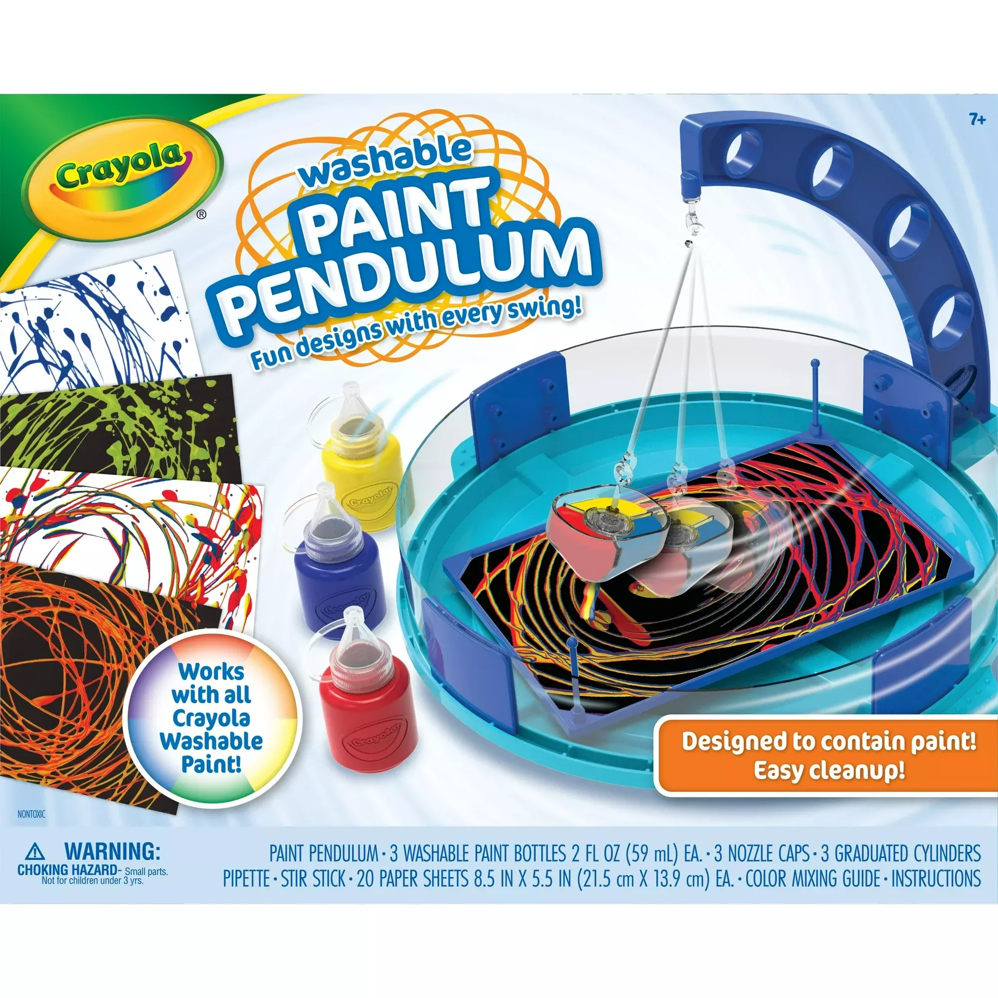 Crayola Paint Pendululm