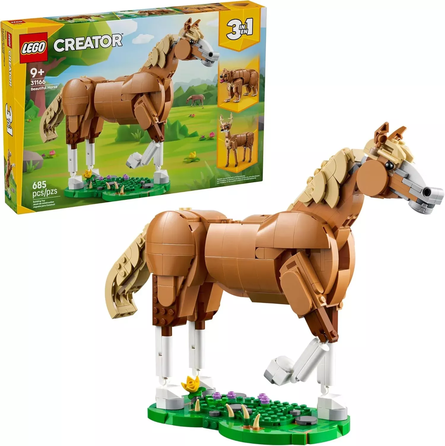 Creator 3 in 1 Beautiful Horse