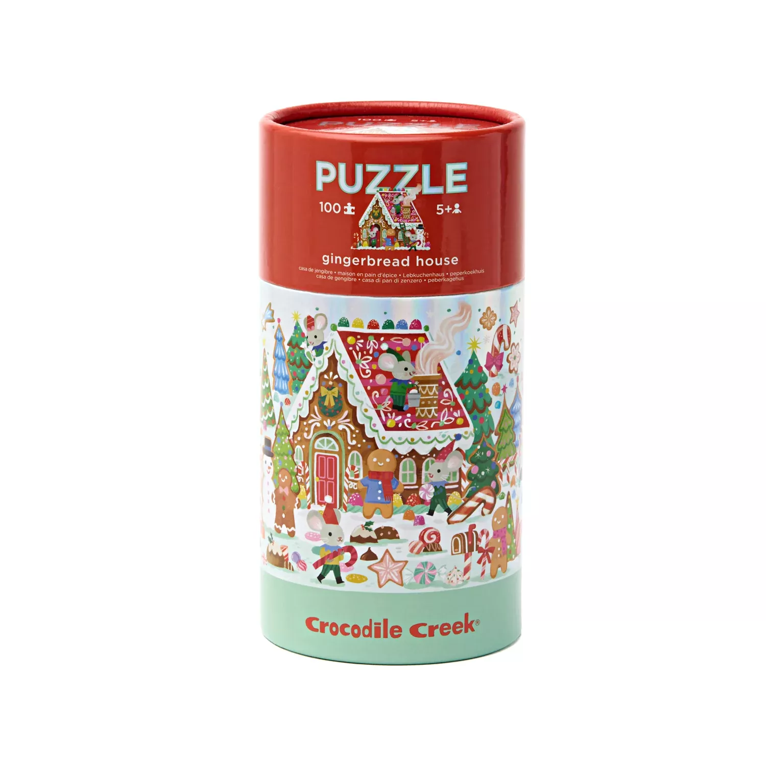 Crocodile Creek 100Pc Puzzle - Gingerbread House