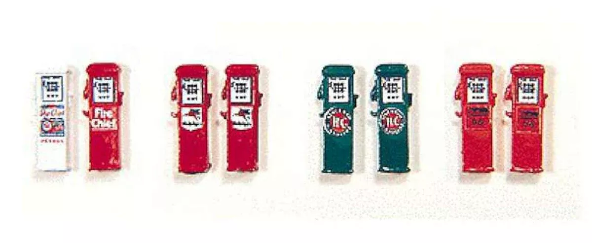 Custom Gas Pumps -- Mobil