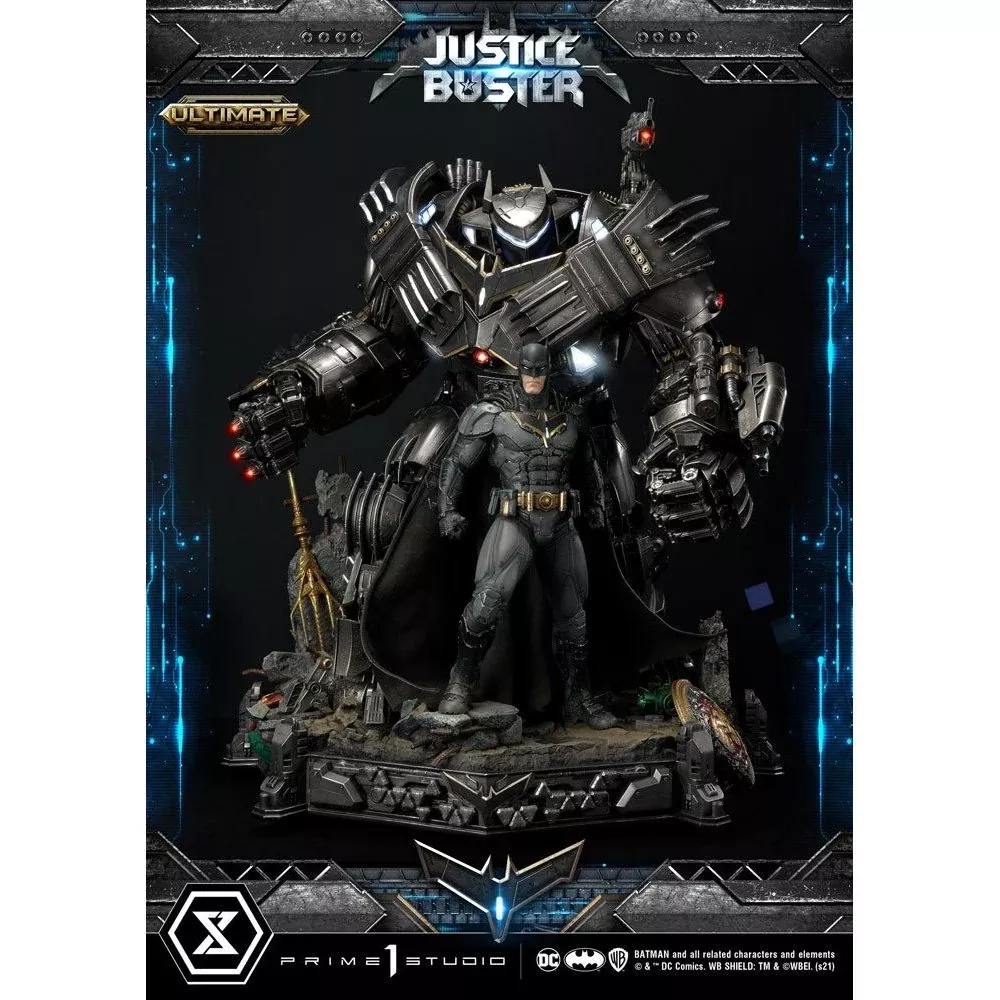 DC Comics Statue Justice Buster by Josh Nizzi Ultimate Version 88cm