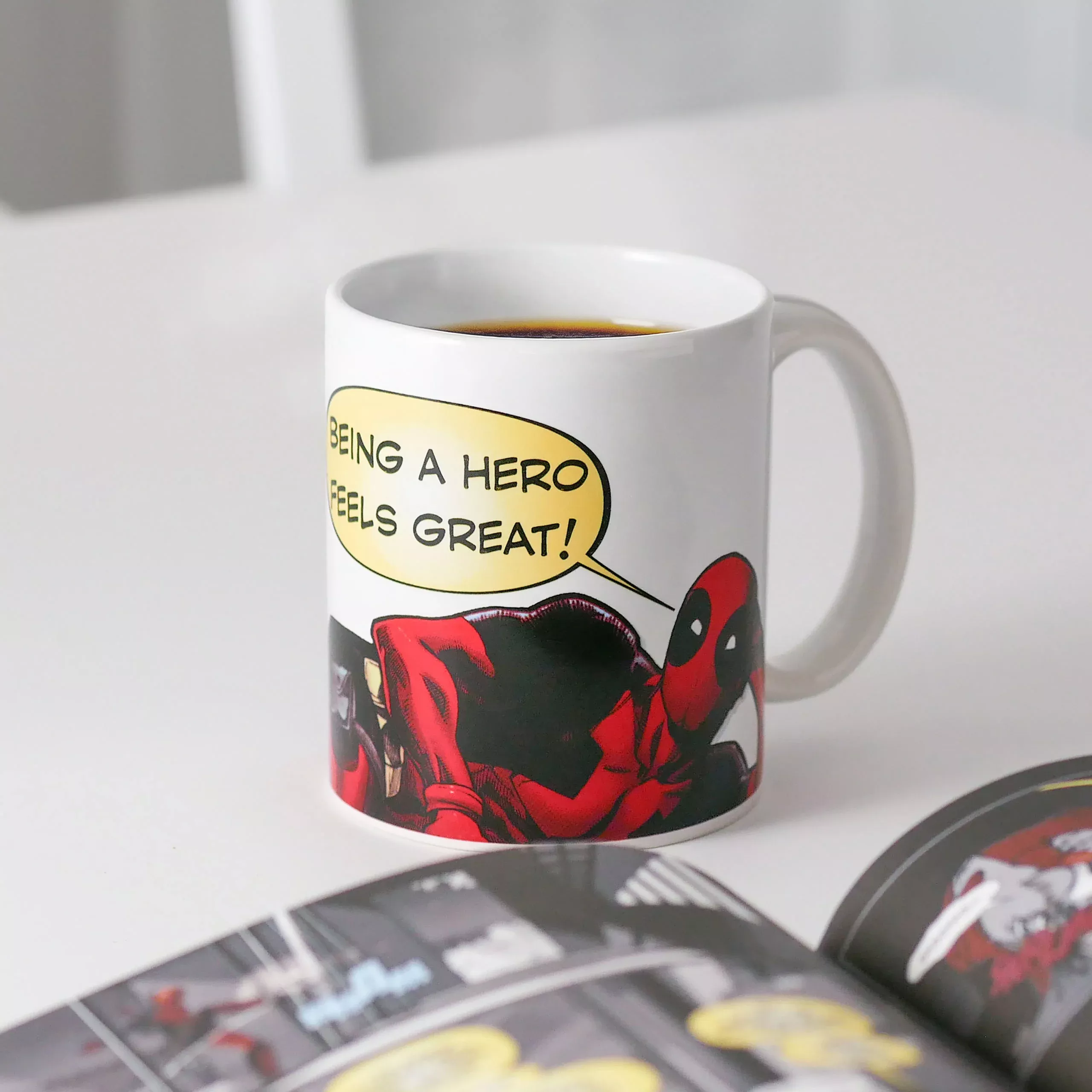 Deadpool - Being A Hero Feels Great Mug