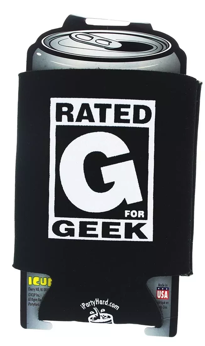 Designer Can Cooler: Rated G for Geek