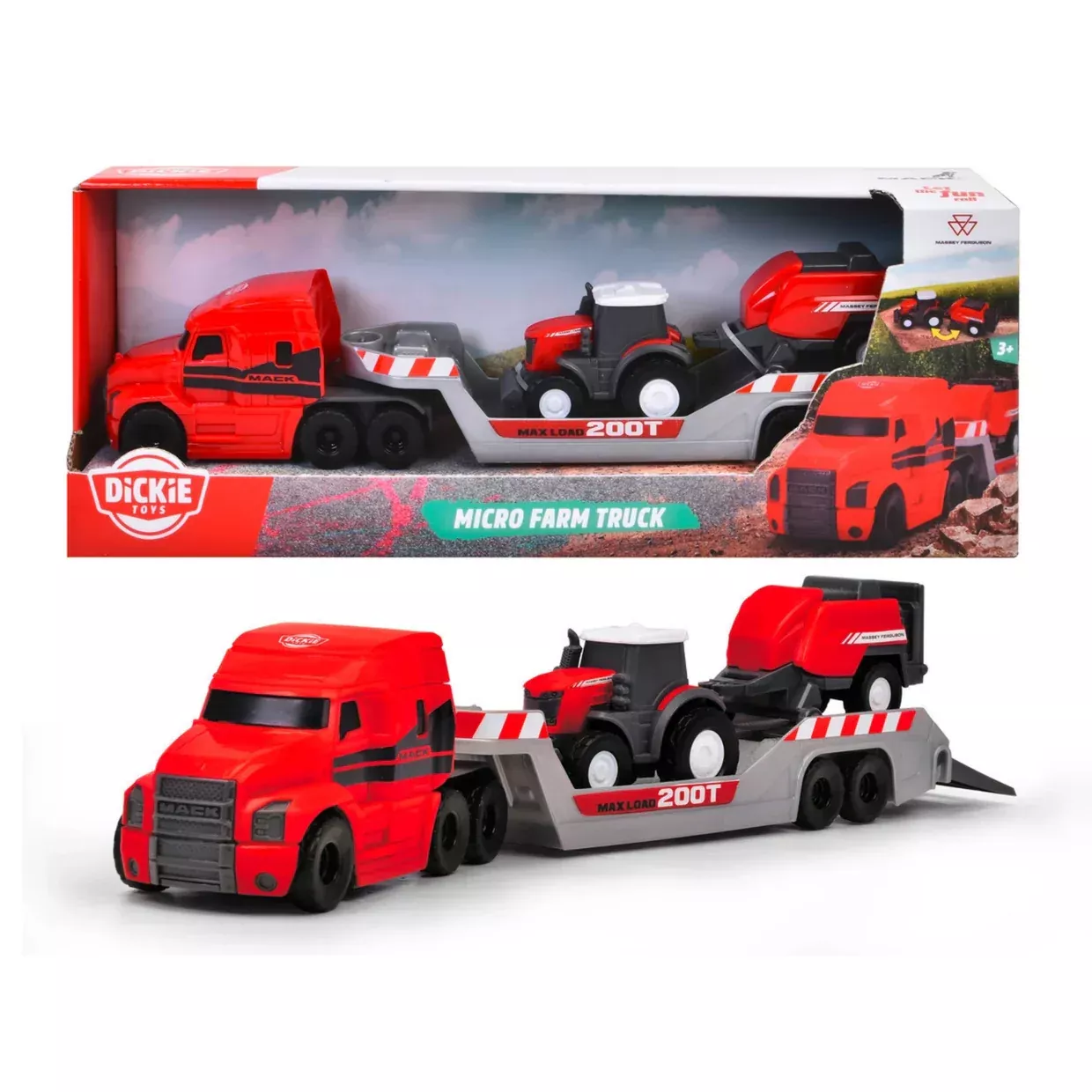 Dickie Micro Farm Truck Assortment