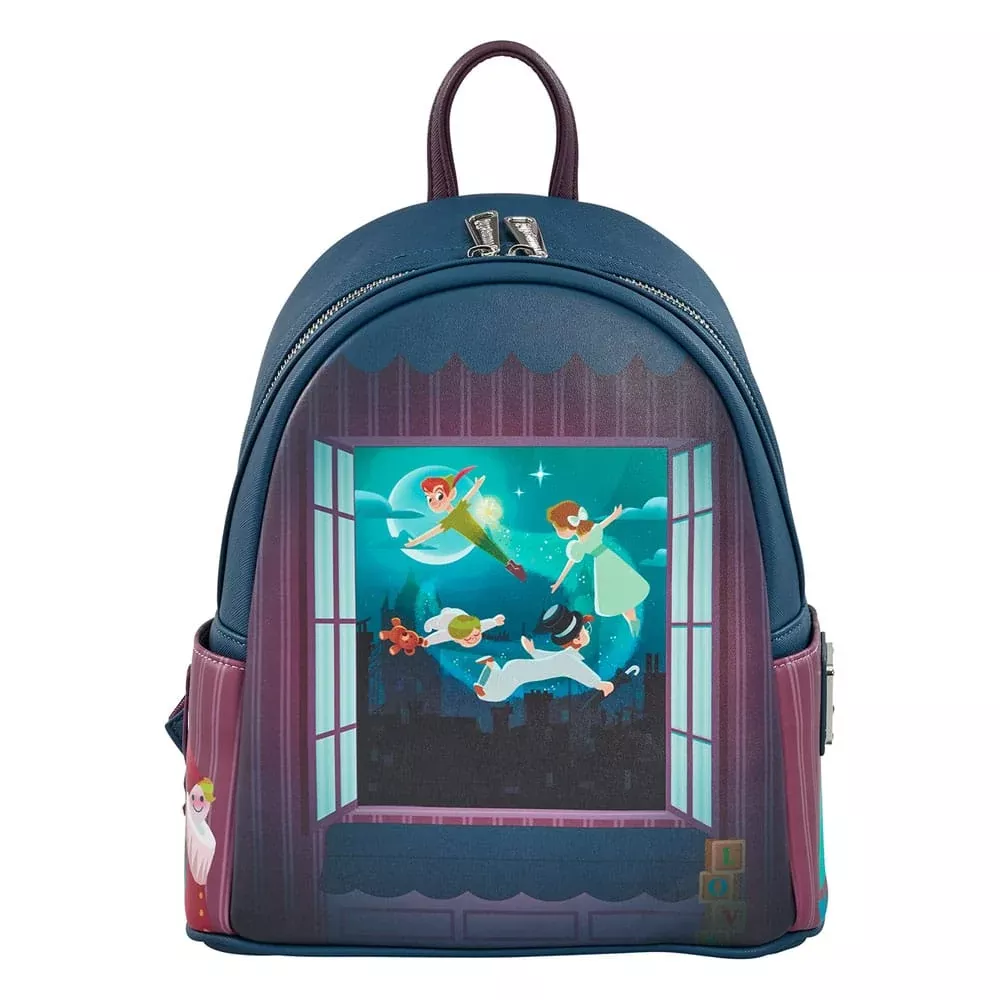 Disney by Loungefly Mini Backpack Peter Pan Scene heo Exclusive