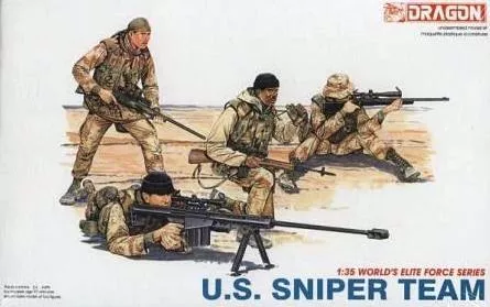 Dragon Models 3016 1/35 US Sniper Team