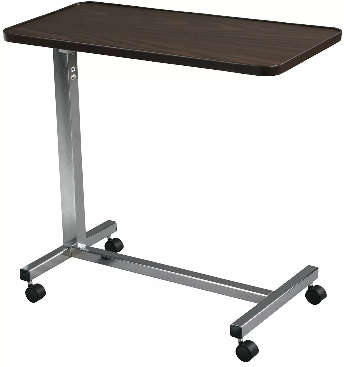 Drive Non Tilt Top Overbed Table Chrome