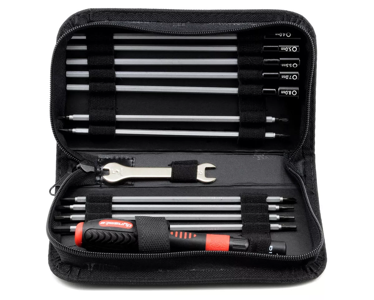Dynamite DYN2833 RC Startup Tool Set for Traxxas and Others