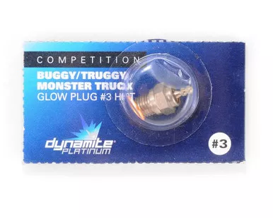 Dynamite #DYNP5603 Platinum Glow Plug #3 Hot