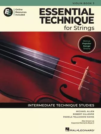 Essential Technique for Strings (revised 2025) – Violin Book 3