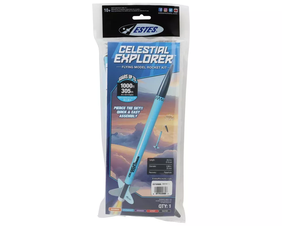 Estes EST0689 Celestial Explorer™ Flying Model Rocket Kit