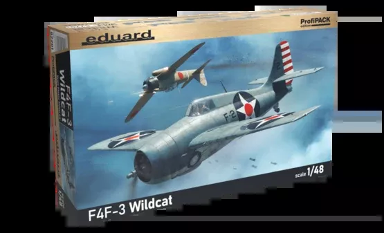 F4F-3 Wildcat PrifiPACK (1/48th Scale) Aircraft Model Kit