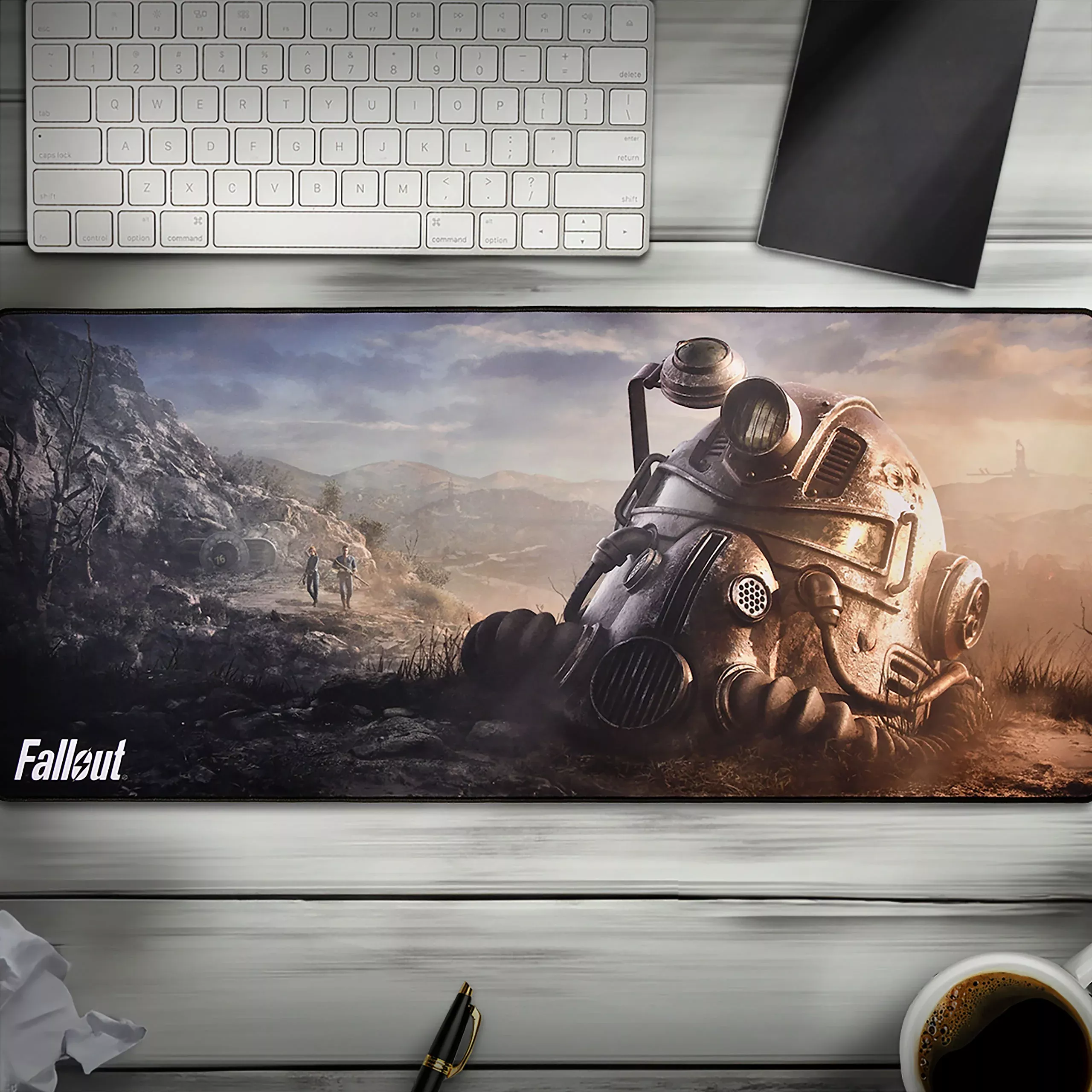 Fallout - Keyart Helmet Mousepad