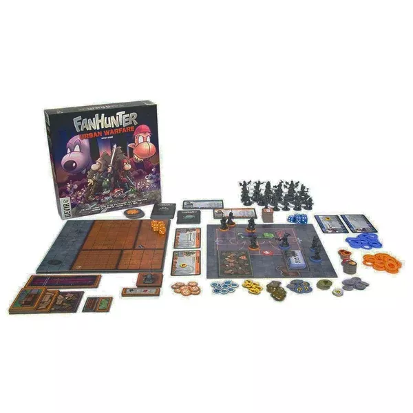 FanHunter Urban Warfare The Board Game