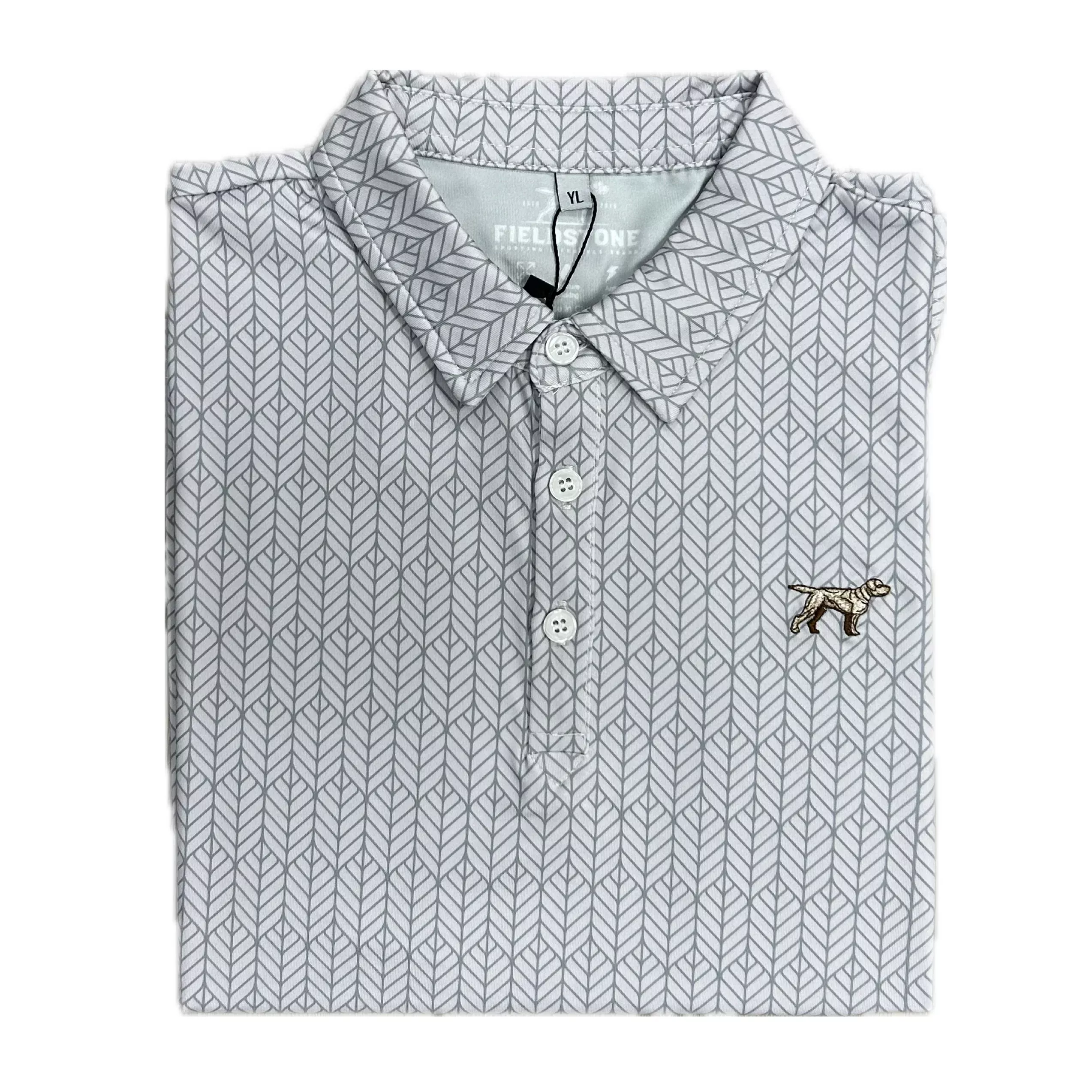Fieldstone Youth Greyleaf Polo