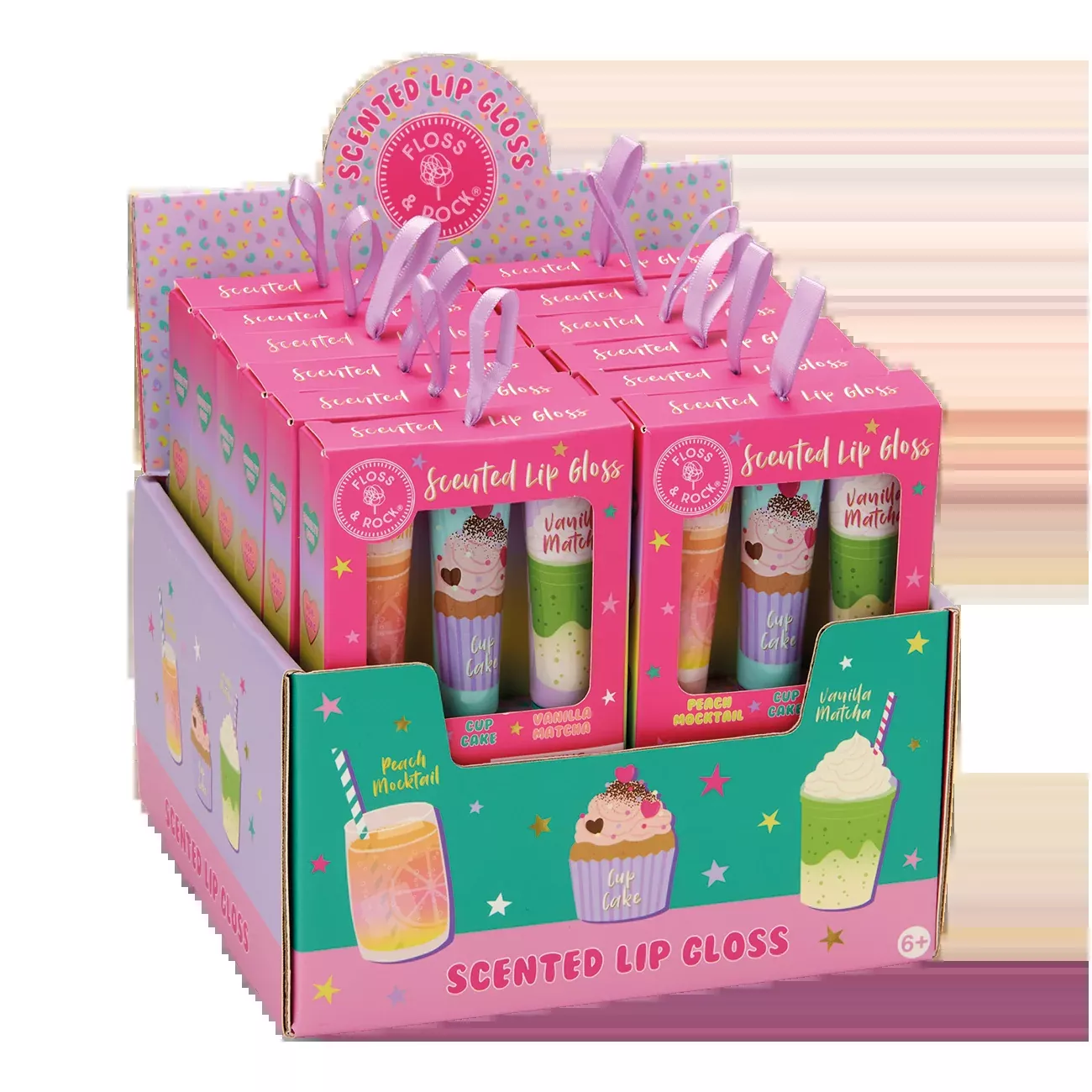 Floss & Rock Set of 3 Lip Glosses
