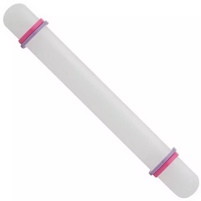 Fondant Rolling Pin with Thickness Rings