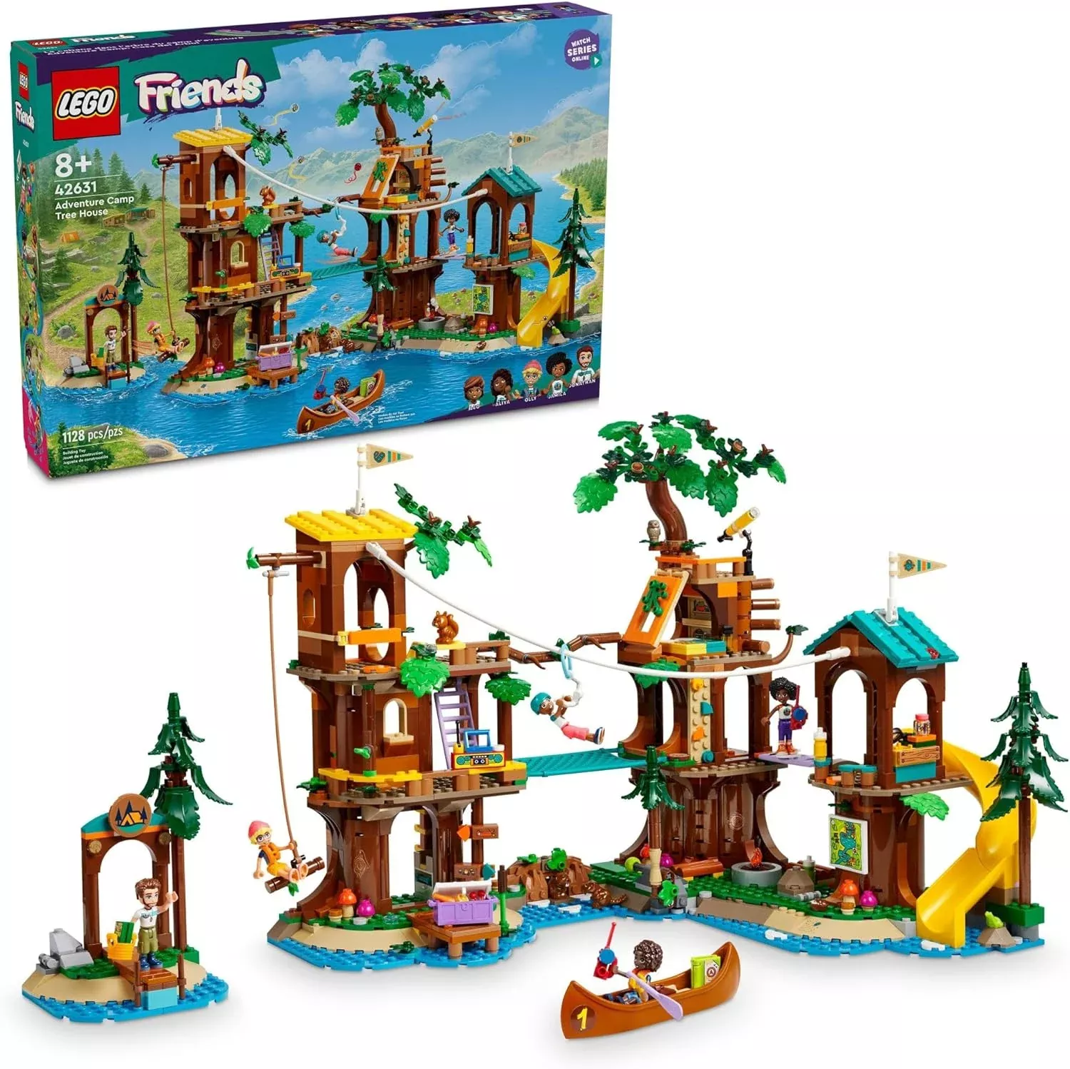 Friends Adventure Camp Tree House