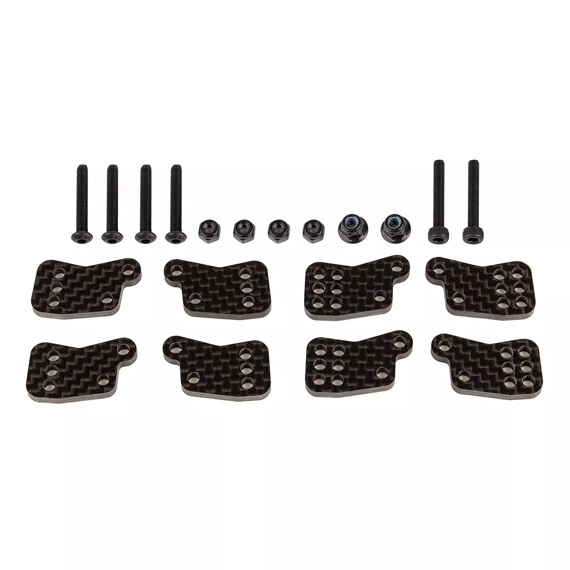 FT Rear Hub Tower Set for RC8B4.1 (ASC81649)