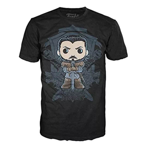 Funko Game Of Thrones Jon Snow Crest Tee Shirt