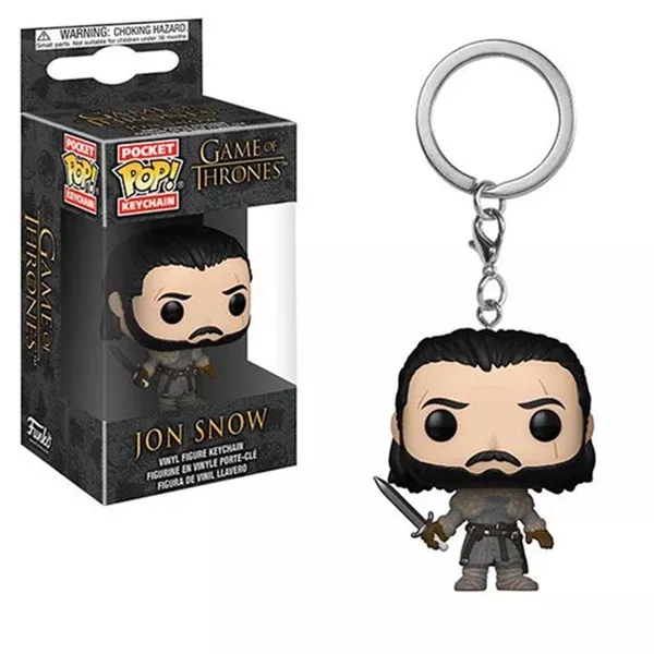 Funko Game Of Thrones Pocket POP Jon Snow Beyond Wall Keychain