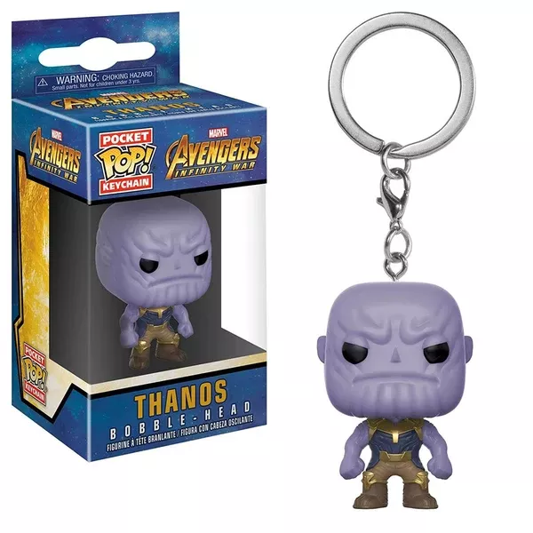 Funko Marvel Infinity War Pocket POP Thanos Figure Keychain