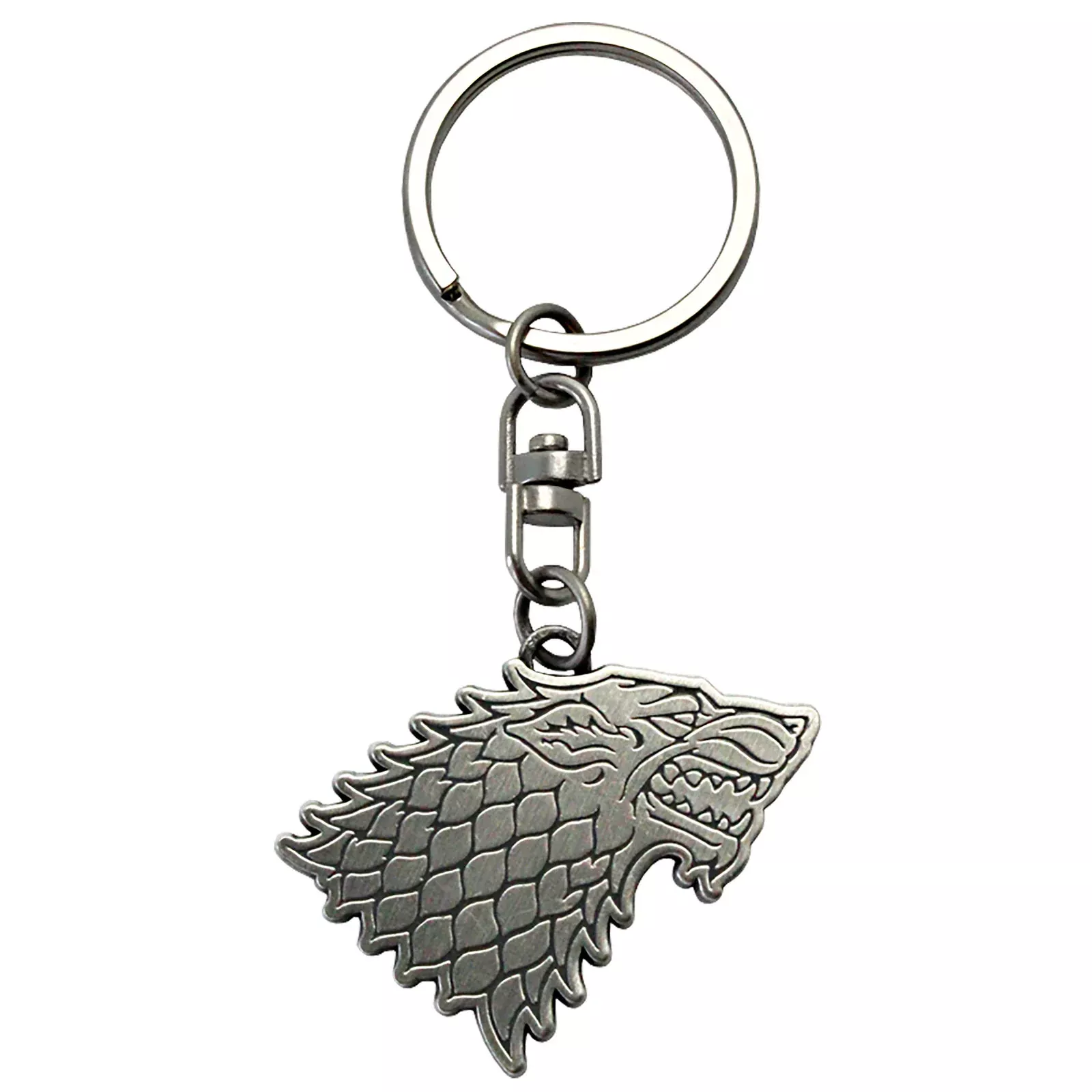 Game of Thrones - Shadow Wolf Keychain Silhouette
